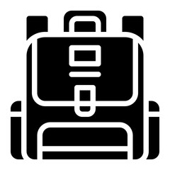 school bag bag study school icon