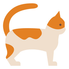 cat animal zoo wild life icon