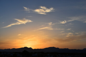 Sonnenuntergang auf Mallorca - Can Picafort