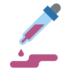 color eyedropper design creative graphic icon