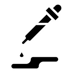 color eyedropper design creative graphic icon