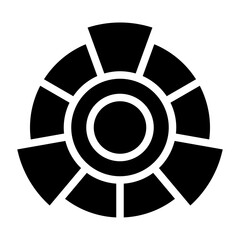 color wheel design creative graphic icon