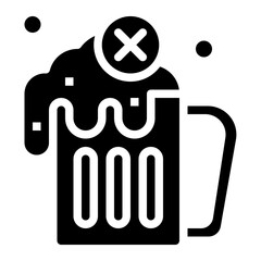 avoid alcohol health fat diet icon