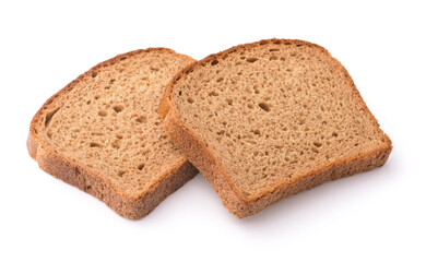 Two slices of rye bread