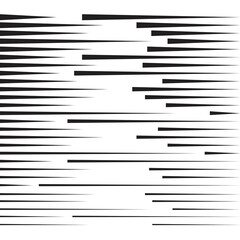 Speed Lines in arrow Form . Vector Illustration .Technology  Logo . Design element . Abstract Geometric shape . 