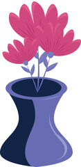 flowers in a vase icon