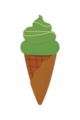 ice cream matcha