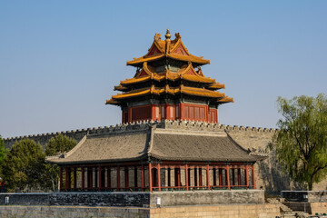 The Forbidden City. History of civilization. Beijing China