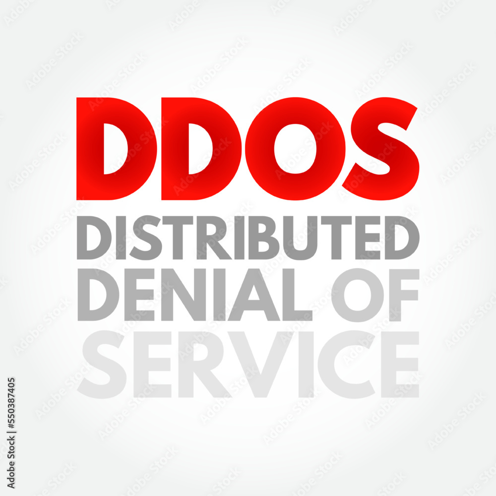 Aufkleber ddos - distributed denial of service attack occurs when multiple machines are operating together to 