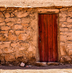 casa de barro no sul da bol&iacute;via