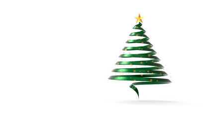 Conceptual christmas tree