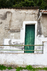 Old Door, Santoña, Cantabria, Spain, Europe.