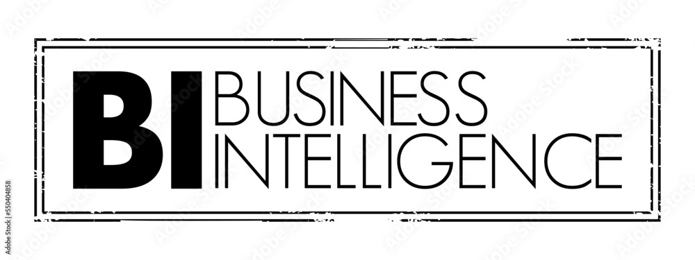 Poster bi business intelligence - strategies and technologies used by enterprises for the data analysis and