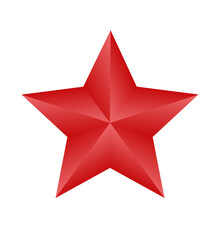 Czerwona gwiazdka red star © Monika Janiak-Klicha