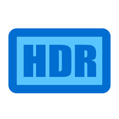 Hdr icon in line style about camera, use for website mobile app presentation vector illustration 
