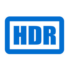 Hdr icon in line style about camera, use for website mobile app presentation vector illustration 
