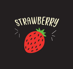 ladybird on a slice of strawberry