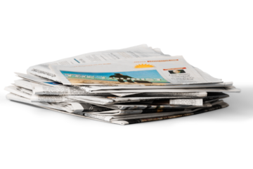 Stack of Newspapers