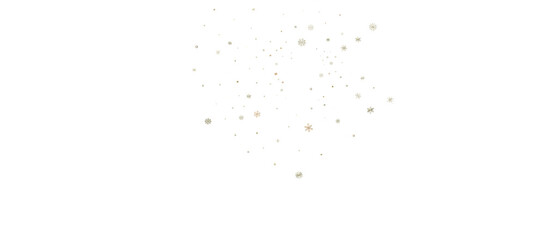 Winter christmas sky with falling snow