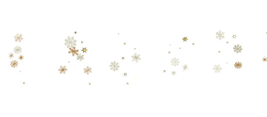 Obraz na płótnie Canvas Snowflakes and bokeh lights on the blue Merry Christmas background. 3D render png