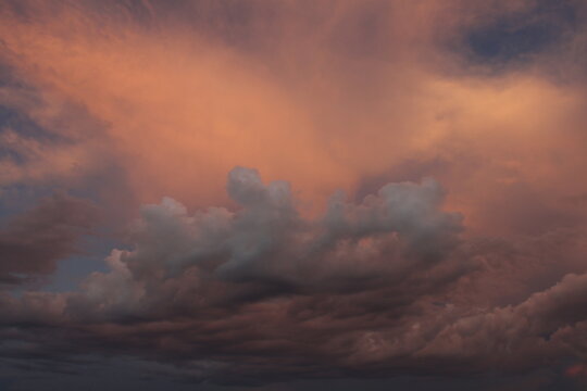 paisaje atardecer cielo de cd acu&ntilde;a coahuila 
