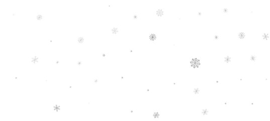 Christmas background design of snowflake and snow falling in the winter 3d illustration