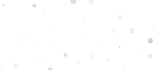 The winter background, falling snowflakes