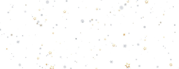 Christmas Card - Snowflakes Of Paper In Frame