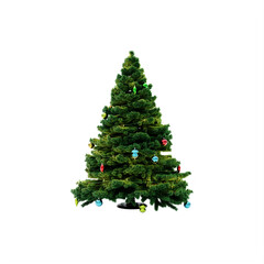 christmas tree isolated