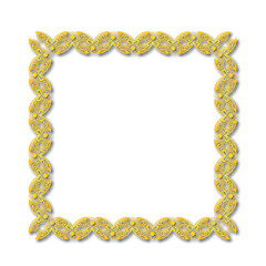 Frame, in the style of an ornament, Vector illustration eps 10, Art.	