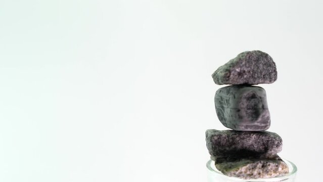Granite is rich in quartz, mica and feldspar