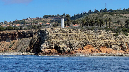 Rancho Palos Verdes, CA viewed from the pacific ocean