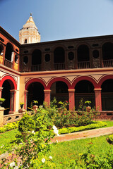 Obraz premium Lima Peru, CIRCA 2014: View of the pool of the Santo Domingo convent . The convent was It was created in the 1530s under the patronage of Our Lady of the Rosary 