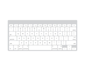 Keyboard Icon, Keyboard Vector, Computer Keyboard, Modern Keyboard, Trendy Keyboard, Vector Illustration Background