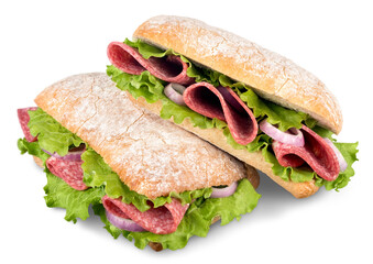 Turkey fresh juicy sandwich. Healthy Eating concept