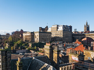 Fototapeta na wymiar Architecture of Newcastle upon tyne, UK
