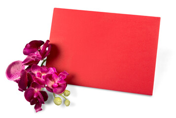 Envelope with Flowers