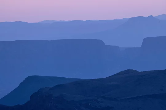 Miles of mountains at Big Bend National Park in West Texas