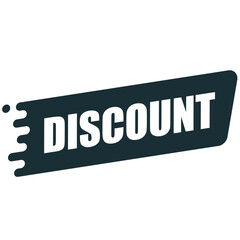 Discount tag with special offer sale sticker. 