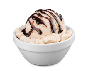 Ice Cream Scoop in a Bowl