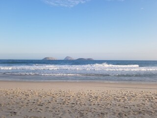 beach and sea in Rio de Janeiro