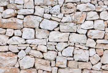 Realistic stone background. The natural texture of stone. Granite wall background, concrete texture. Stone mosaic.