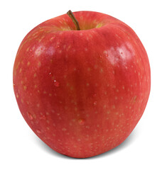Fresh Red Apple Isolated from the Background