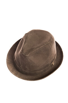 Grey Pork Pie Hat, Isolated