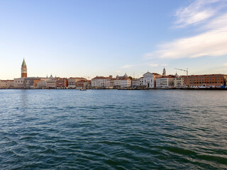 Obraz premium The entrance to the city of Venice.