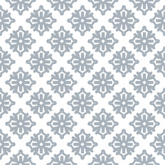 Ornament pattern design template with decorative motif. repeat and seamless vector