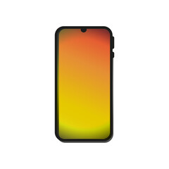 smartphone icon design in flat style