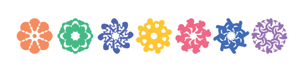 flower decorative set