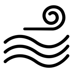 Editable weather ui icons vector illustrations