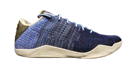 Purplish sneaker, transparent PNG.